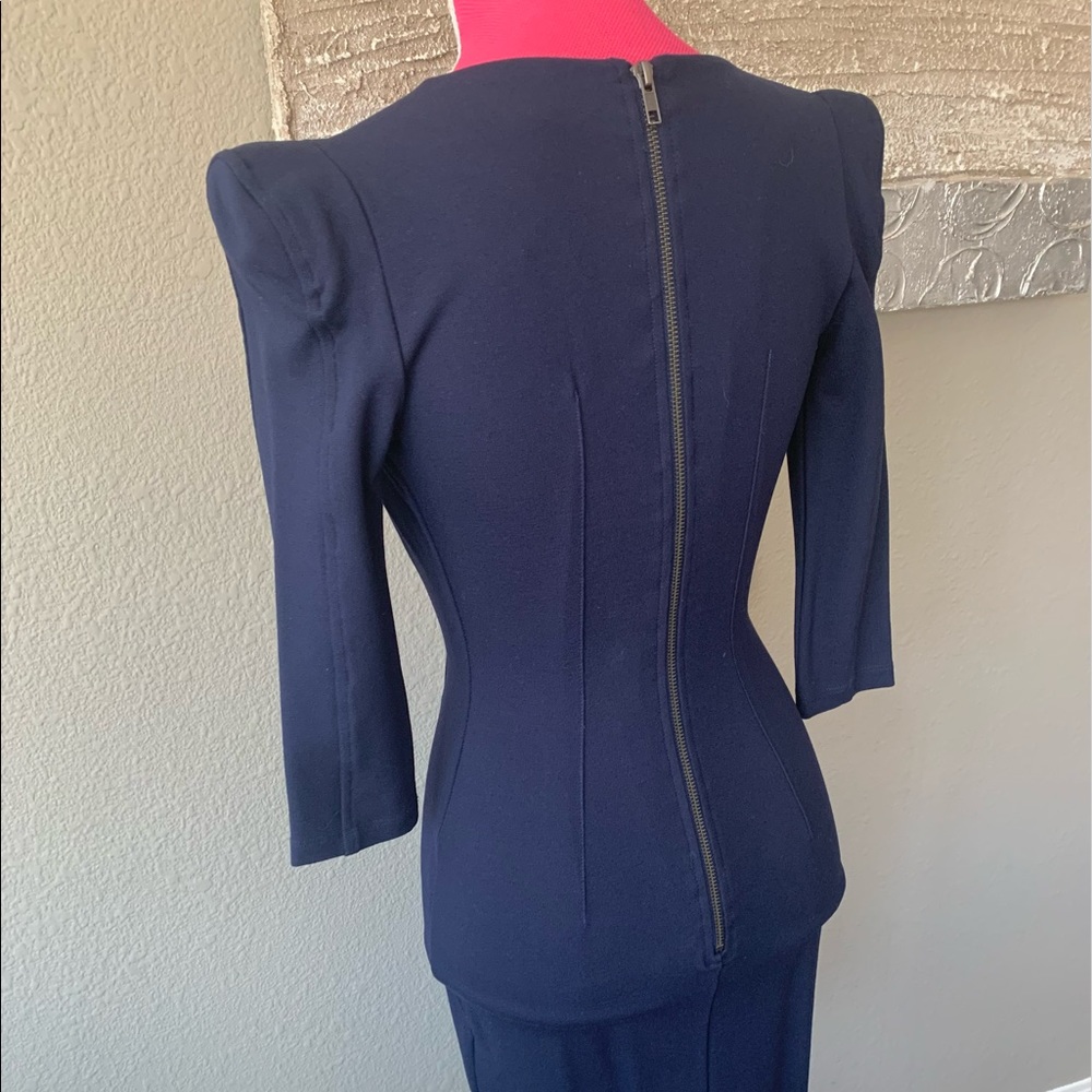 French Connection Navy Dress (size 2) - Picture 3 of 5